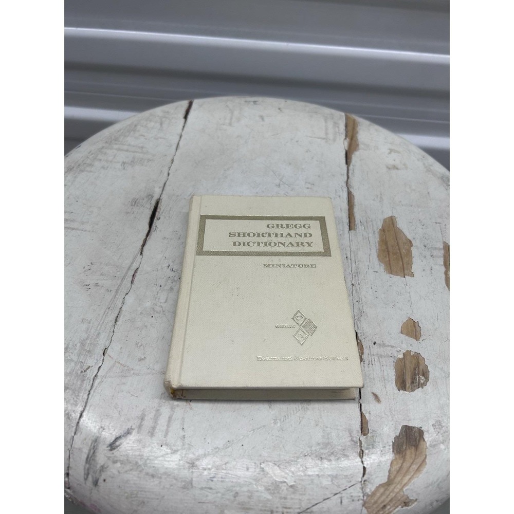 1963 Gregg Shorthand Pocket-sized Diamond Jubilee Series Edition Hardback Book